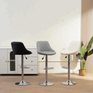 זוג כסאות בר מעוצבים דמוי עור דגם סופיה במגוון צבעים מבית TWINS DESIGN